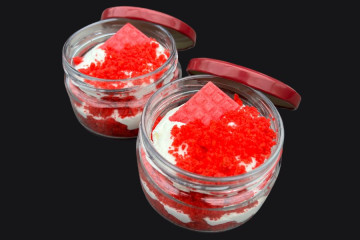 Homemade Cakes in a Jar