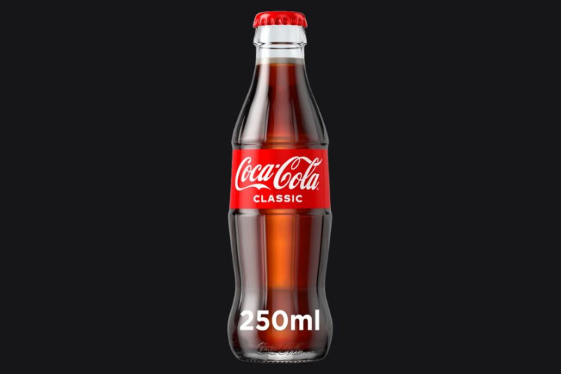 Coca-Cola, Coca-Cola Zero,  Sprite, Fanta 0.25l