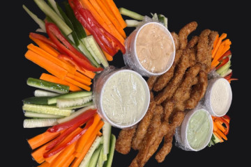 Crispy chicken strips